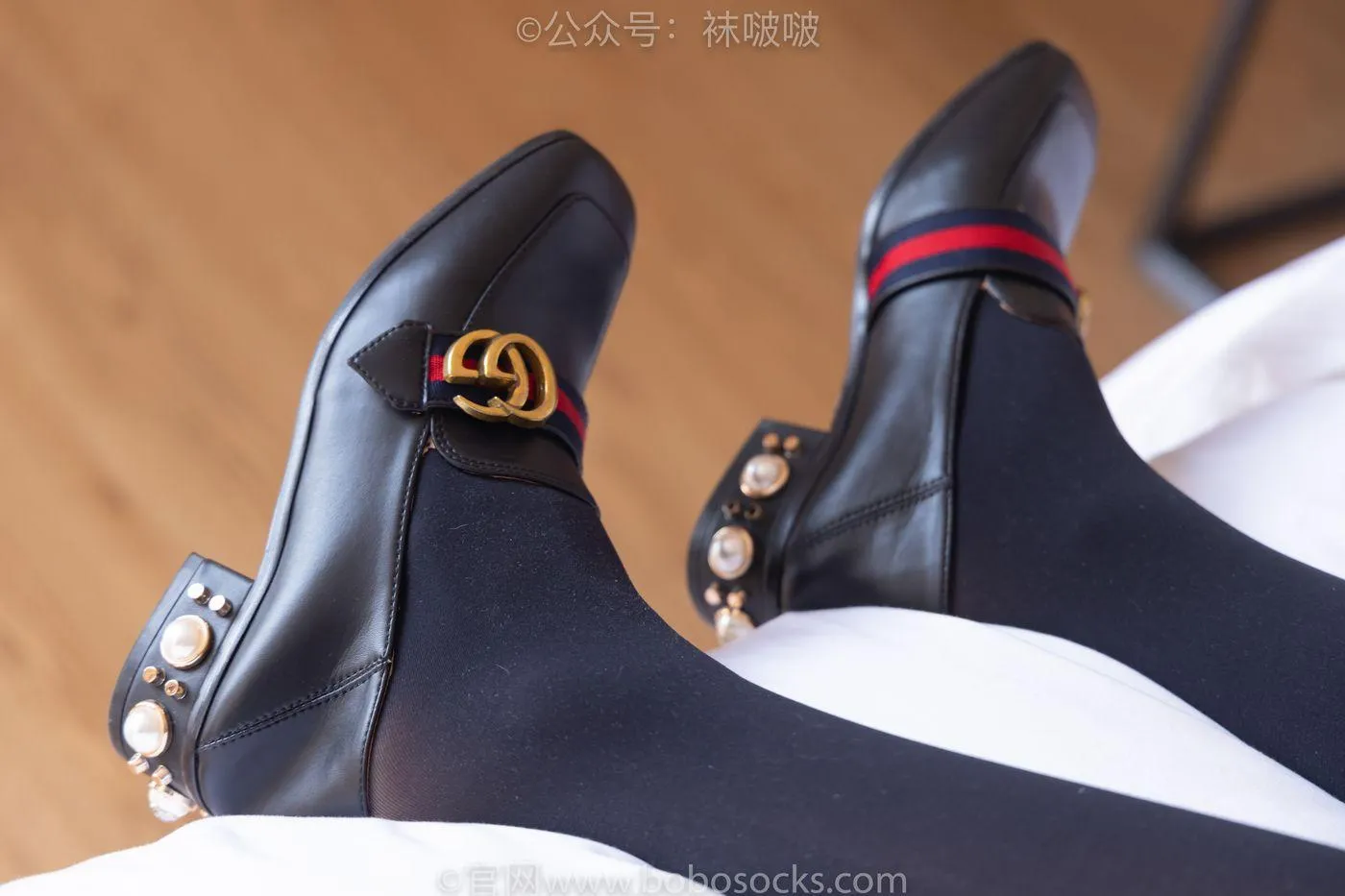 [BoBoSocks袜啵啵]NO.064 稚予-平底鞋、厚黑丝 [137P]插图